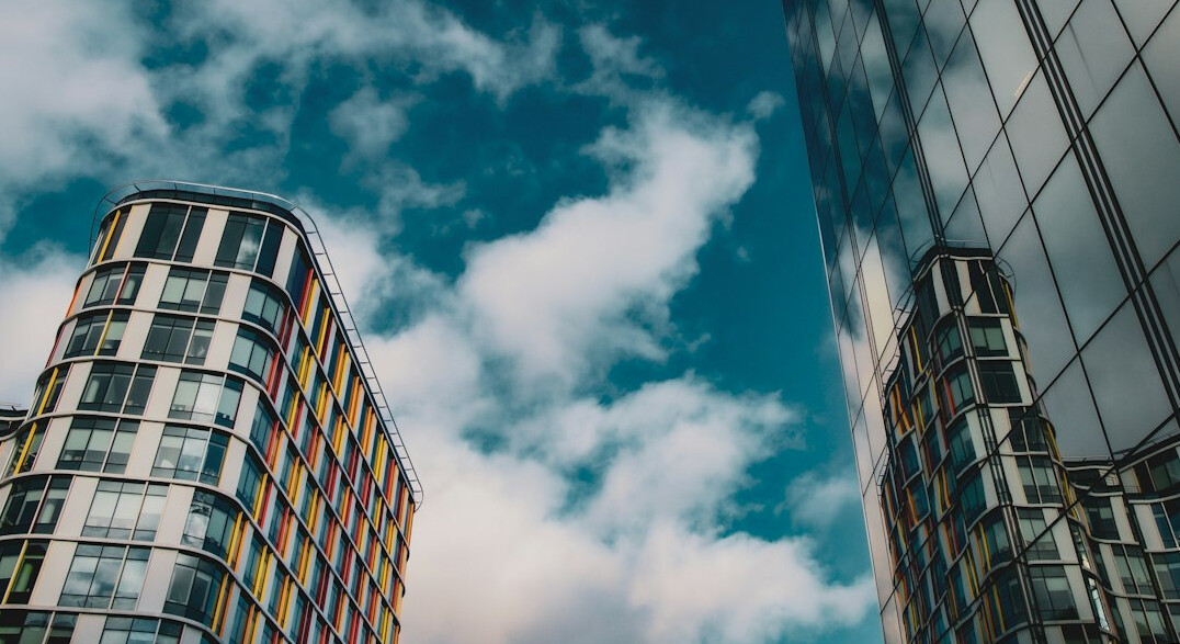 Brussels office building facade