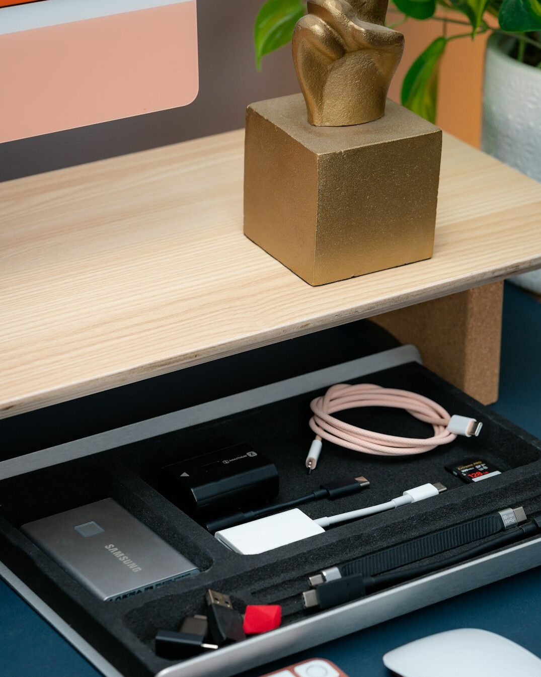 Office desk workspace
